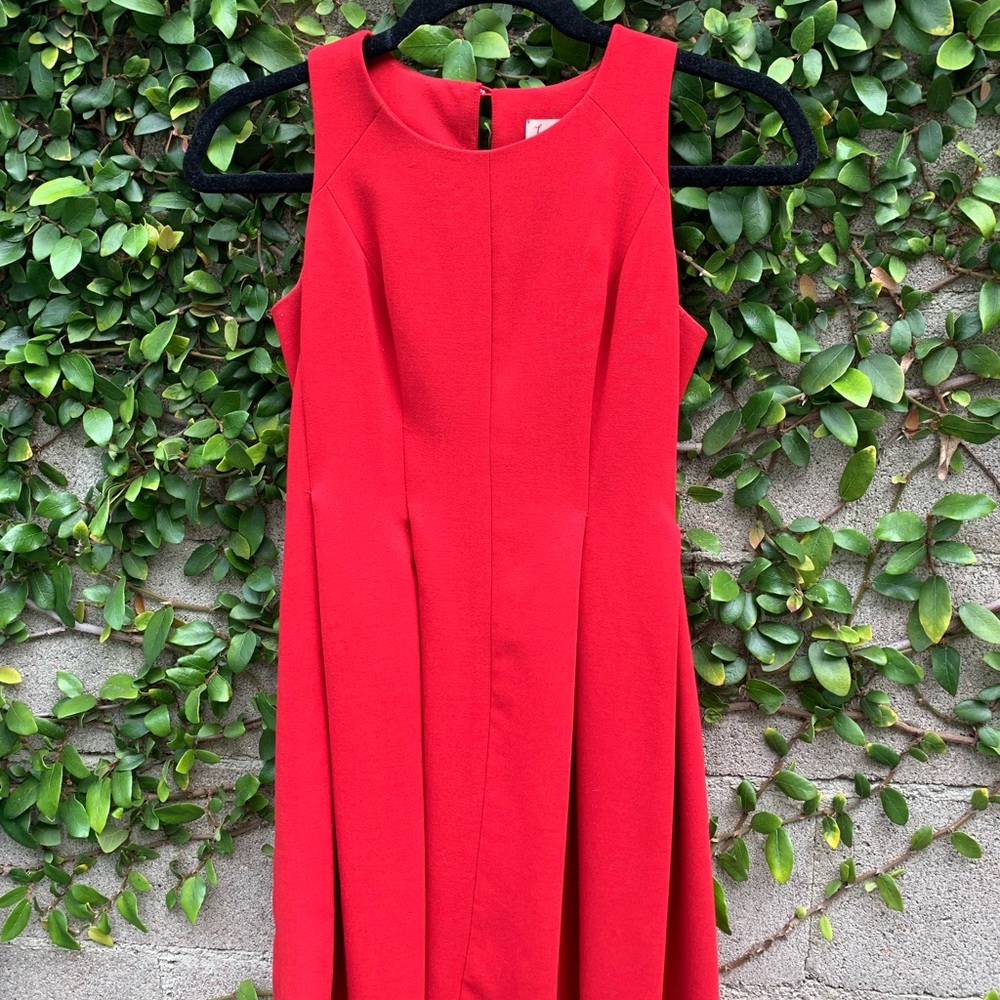 LOFT | 00P Pleated Suit Dress